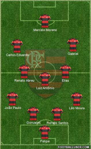 CR Flamengo Formation 2013