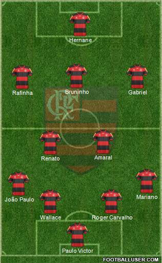 CR Flamengo Formation 2013