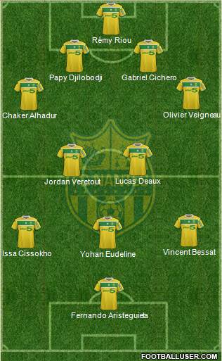 FC Nantes Formation 2013