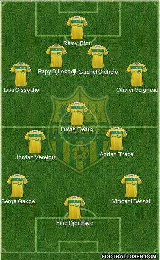 FC Nantes Formation 2013