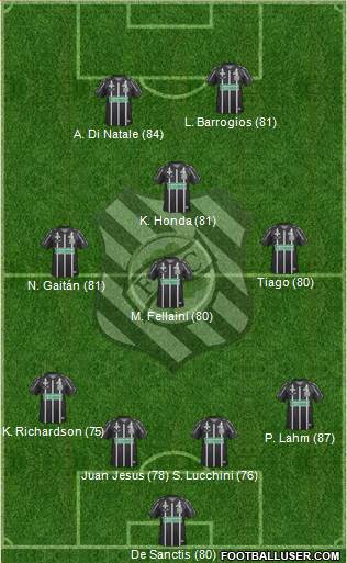 Figueirense FC Formation 2013