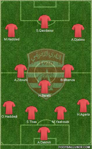 Club Africain Tunis Formation 2013