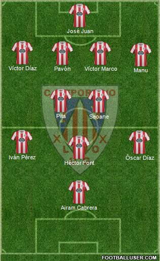 C.D. Lugo Formation 2013