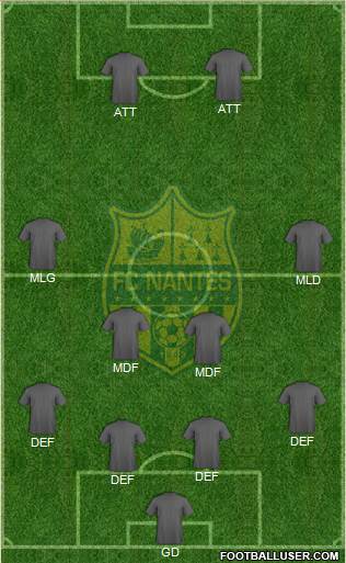 FC Nantes Formation 2013