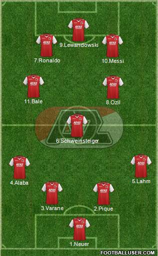 AZ Alkmaar Formation 2013