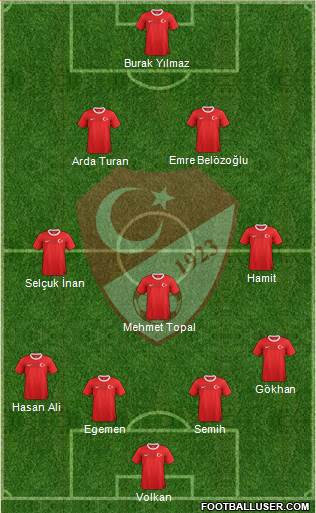 Turkey Formation 2013