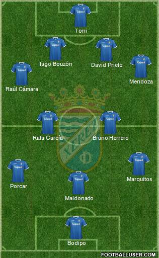 Xerez C.D., S.A.D. Formation 2013