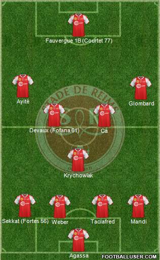 Stade de Reims Formation 2013