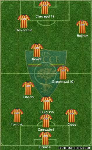 Lecce Formation 2013