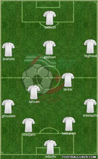 Algeria Formation 2013