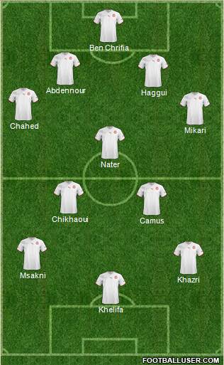 Tunisia Formation 2013