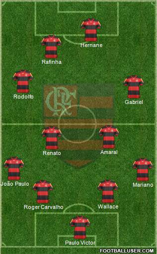 CR Flamengo Formation 2013