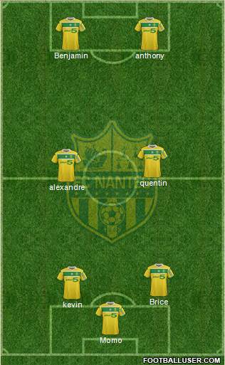 FC Nantes Formation 2013