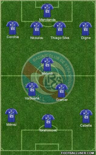 Racing Club de Strasbourg-Football Formation 2013