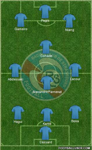 Racing Club de Strasbourg-Football Formation 2013