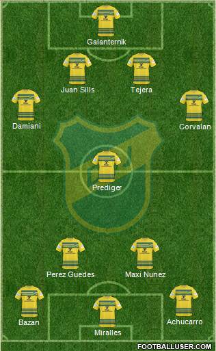 Defensa y Justicia Formation 2013