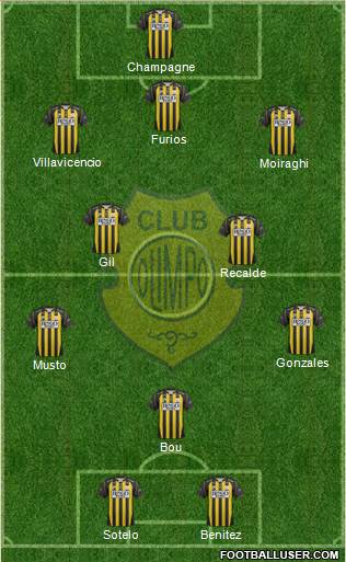 Olimpo de Bahía Blanca Formation 2013