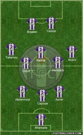 Toulouse Football Club Formation 2013