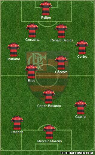 CR Flamengo Formation 2013