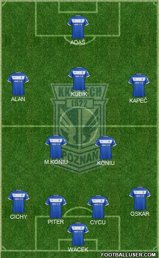 Lech Poznan Formation 2013