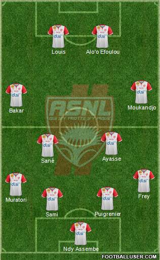 A.S. Nancy Lorraine Formation 2013