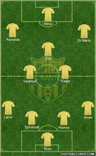 FC Nantes Formation 2013