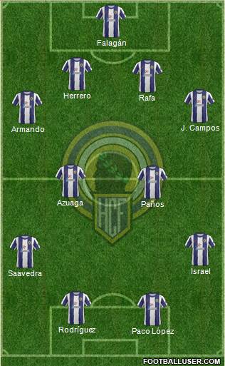 Hércules C.F., S.A.D. Formation 2013