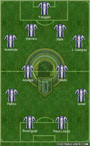 Hércules C.F., S.A.D. Formation 2013