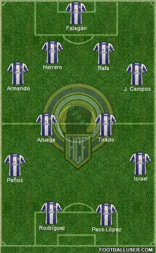 Hércules C.F., S.A.D. Formation 2013