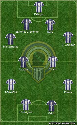 Hércules C.F., S.A.D. Formation 2013