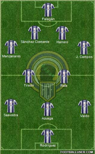 Hércules C.F., S.A.D. Formation 2013