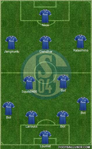 FC Schalke 04 Formation 2013