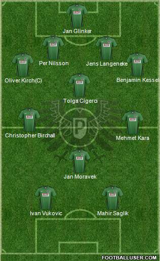 SC Preußen Münster Formation 2013