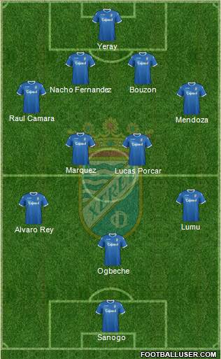 Xerez C.D., S.A.D. Formation 2013