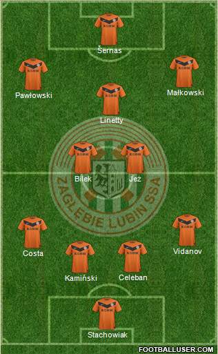 Zaglebie Lubin Formation 2013