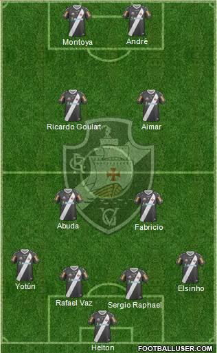 CR Vasco da Gama Formation 2013