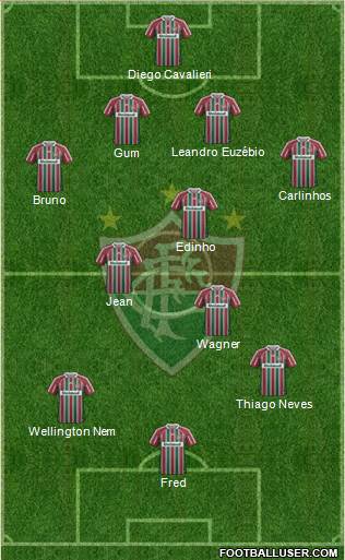 Fluminense FC Formation 2013