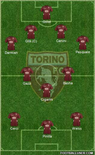 Torino Formation 2013