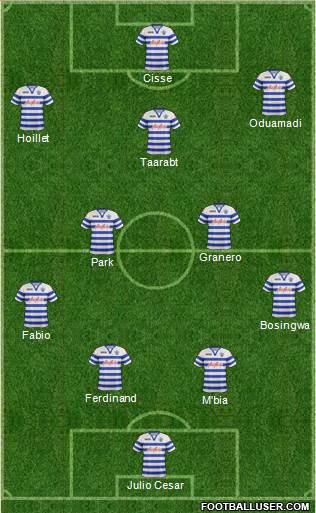 Queens Park Rangers Formation 2013