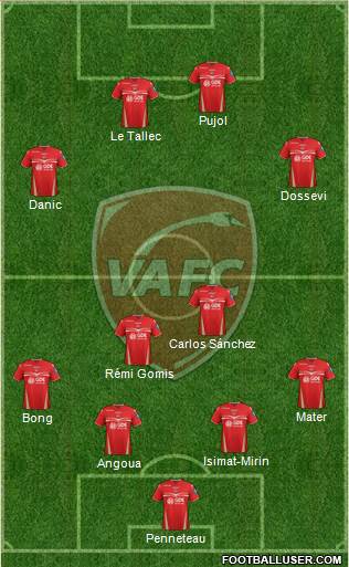 Valenciennes Football Club Formation 2013