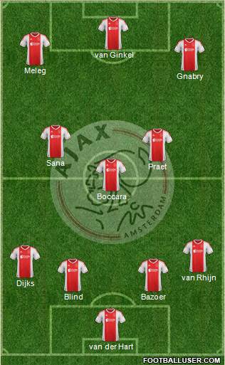 AFC Ajax Formation 2013