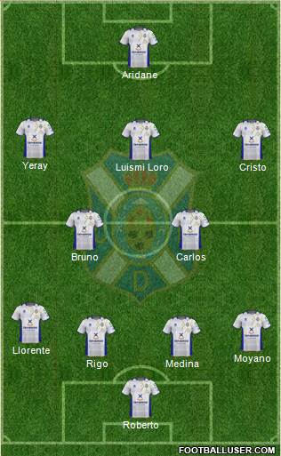 C.D. Tenerife S.A.D. Formation 2013