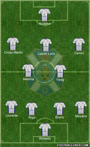 C.D. Tenerife S.A.D. Formation 2013