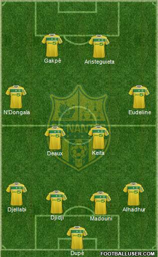 FC Nantes Formation 2013