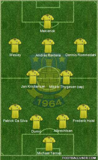 Brøndbyernes Idrætsforening Formation 2013