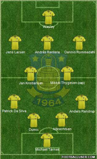 Brøndbyernes Idrætsforening Formation 2013