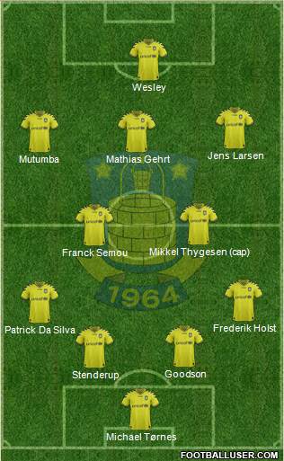 Brøndbyernes Idrætsforening Formation 2013