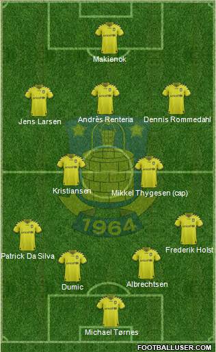 Brøndbyernes Idrætsforening Formation 2013