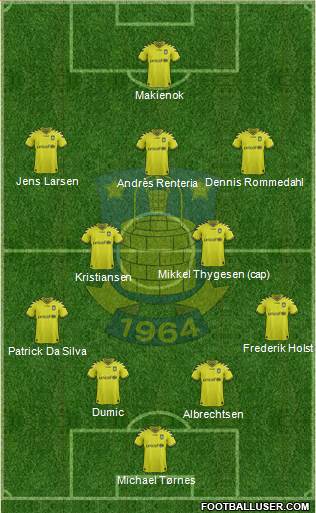 Brøndbyernes Idrætsforening Formation 2013