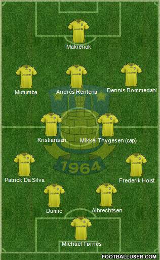 Brøndbyernes Idrætsforening Formation 2013